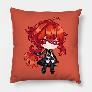 Diluc chibi Pillow