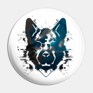 Picard Picardy Sheepdog Stencil Pin