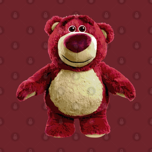 Red bear by byb