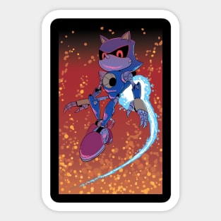 Metal Sonic Menacing Sticker for Sale by Keerl