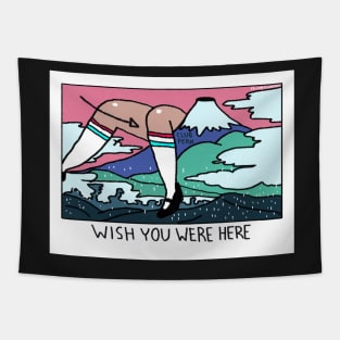 Wish u were here Tapestry