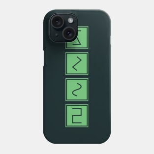 Synthesizer Waveforms Green Phone Case