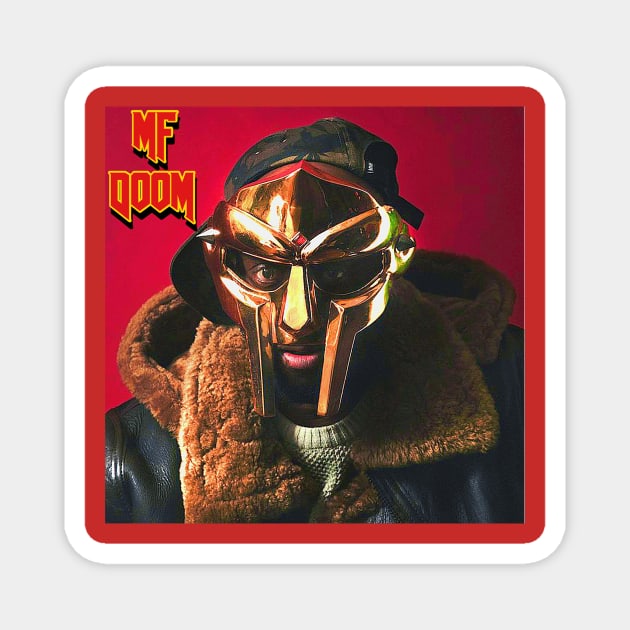 MF Doom - Legion Of Doom Magnet by M.I.M.P.