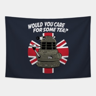 Dalek Tea Tapestry