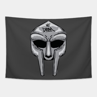 MF DOOM MASK HAND DRAWING Tapestry