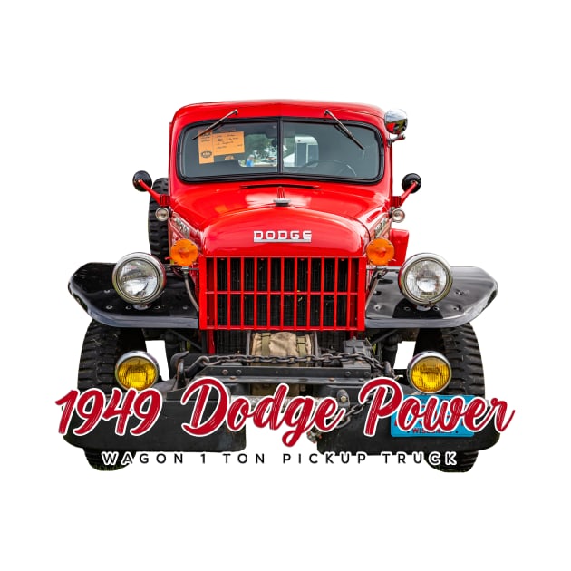 1949 Dodge Power Wagon 1 Ton Pickup Truck by Gestalt Imagery