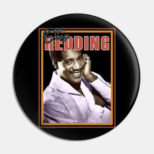 Respect the King of Soul Redding Nostalgia Tribute Shirt Pin