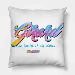 Girard Kansas Pillow