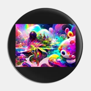 Color Globs | Rainbow Atmosphere Pin