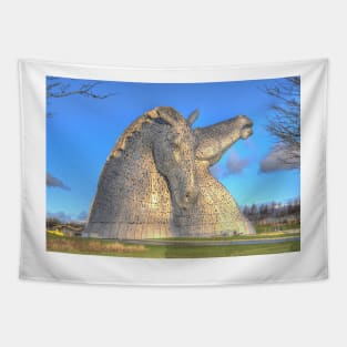 the Kelpies , Helix Park , Falkirk , Scotland Tapestry