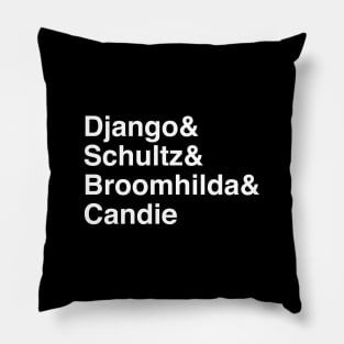 Helvetica Django Pillow