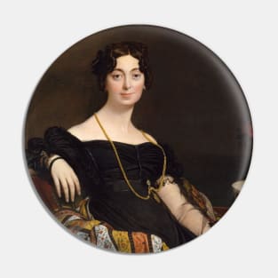 Madame Jacques-Louis Leblanc by Jean-Auguste-Dominique Ingres Pin