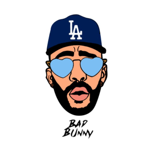 Bad Bunny Dodgers Shirt Los Angeles Dodgers MLB - Bad Bunny Dodgers - Phone Case | TeePublic