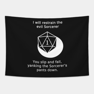 Dungeons and Fail - Critical Failure Grapple Tapestry