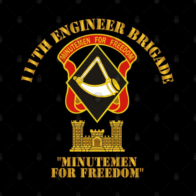 111th Engineer Brigade DUI - MINUTEMEN FOR FREEDOM by twix123844