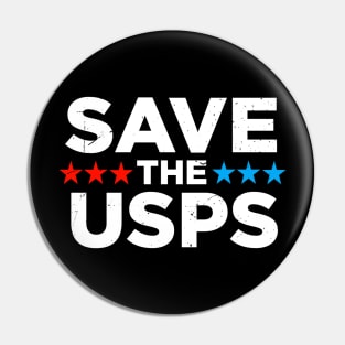 Save The USPS Pin