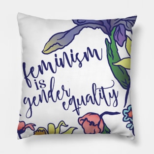 Feminism Is Gender Equality Pillow