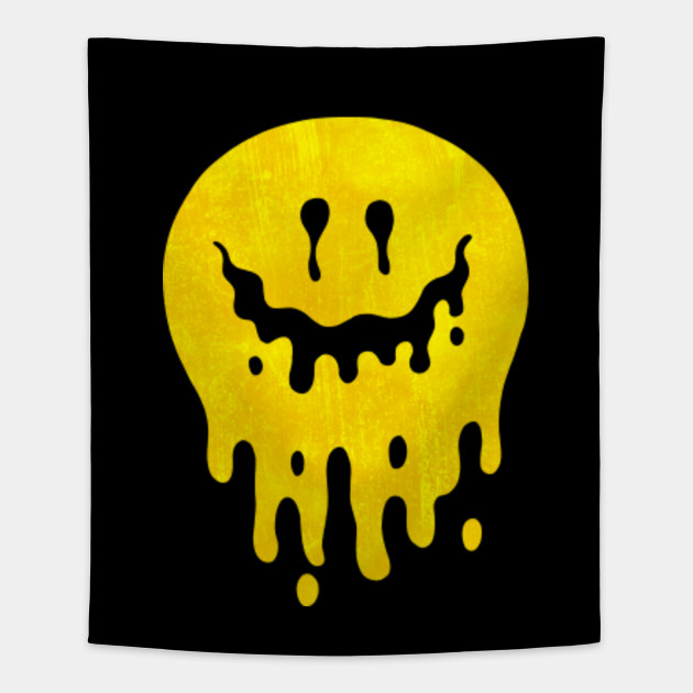 Crazy Melting Smiley Face