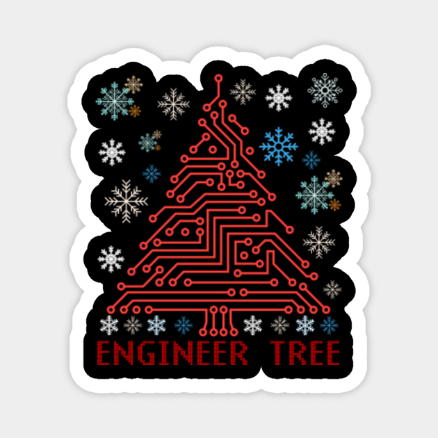 Christmas Engineer tree Mechanical Engineering Gift Christmas