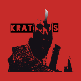 Black kratos T-Shirt