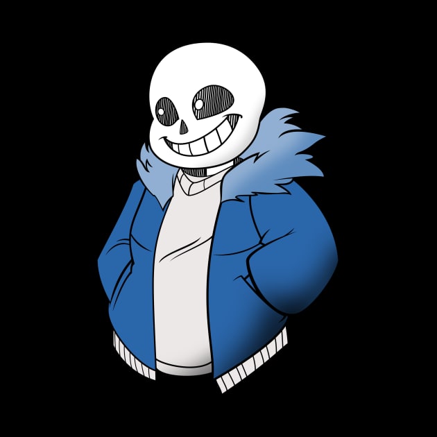 sans from undertale by xenomorphgrove