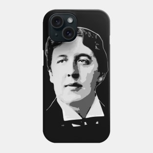 Oscar Wilde Black and White Phone Case