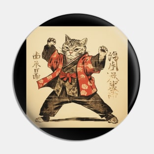 Edo cat Pin