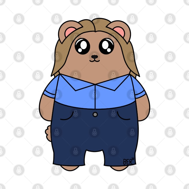 Laurie Strode Bear by SentABearToSpace 