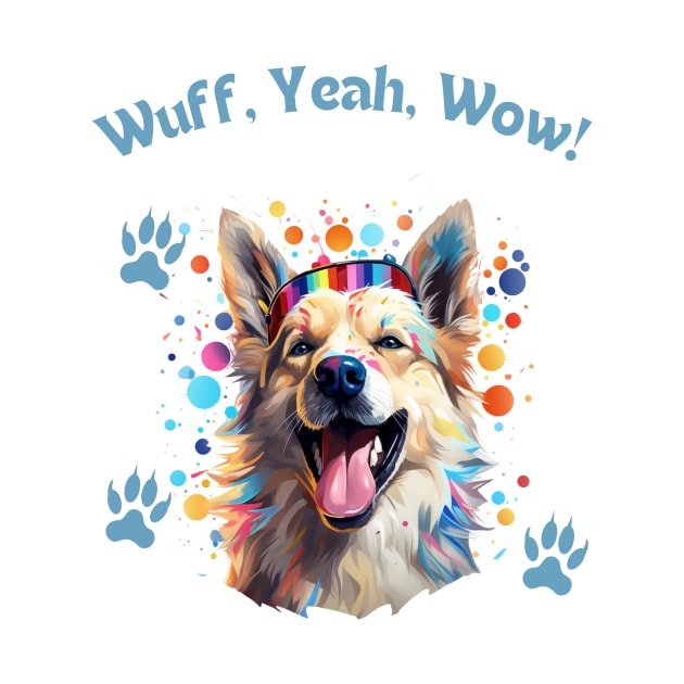 Woofy Adventure - Funny Dog Design by NedisDesign