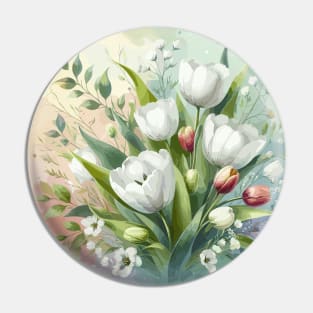 Tulip Flower Pin