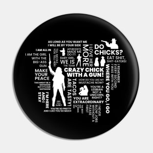 Wynonna Earp Quotes Word Cloud Pin