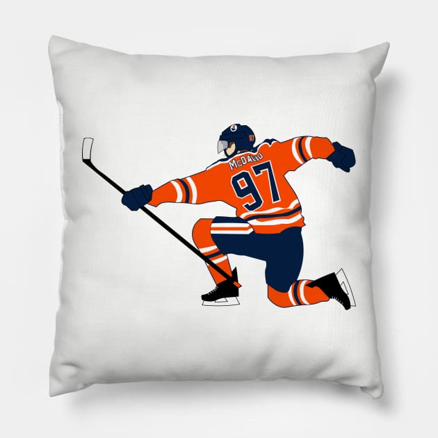 McDavid Celly Pillow by The Rap Addicts