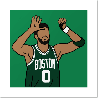 Jayson Tatum Jersey Poster for Sale by designsheaven