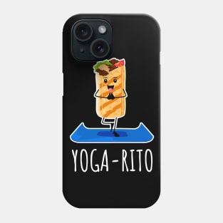 Yoga-Rito Funny Burrito Doing Yoga Phone Case