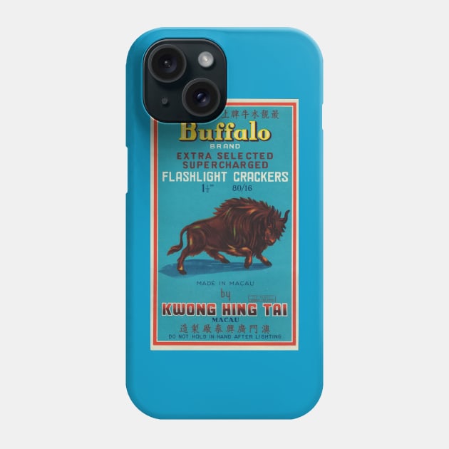 VINTAGE FIRECRACKER BUFFALO Phone Case by kakeanbacot