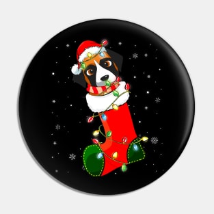 Boxer Dog Christmas Tree Pin