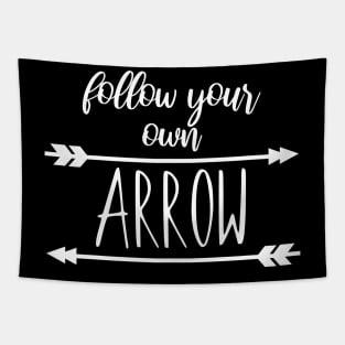 Archery follow your own arrow Tapestry