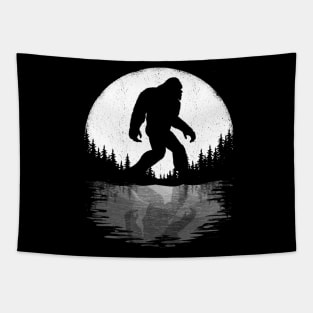 BIgfoot Moon Tapestry