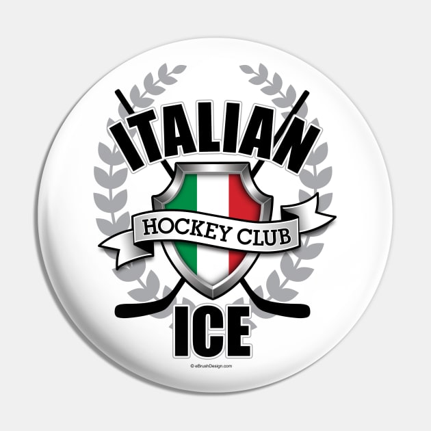 Italian Ice Pin by eBrushDesign