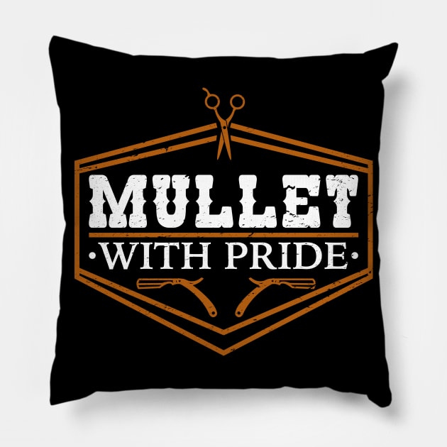 Mullet With Pride Pillow by nickbeta