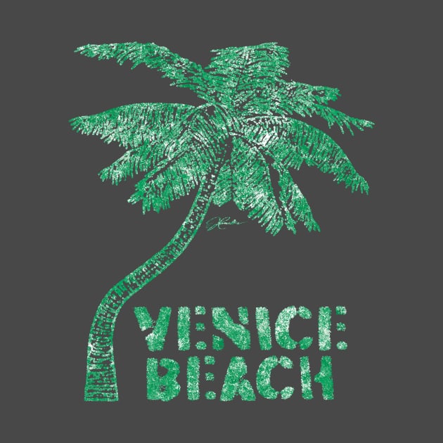 Venice Beach, Palm Tree by jcombs