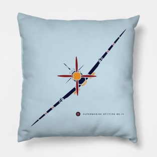 SuperMarine Spitfire MK IX Pillow