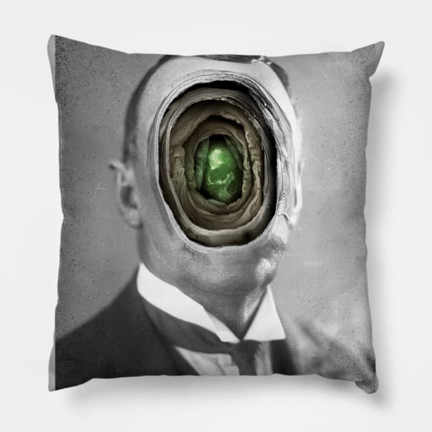 Tunnel revised Pillow by AlexEckmanLawn