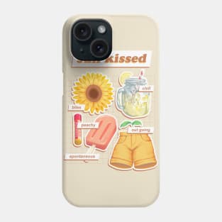 sun kissed Phone Case