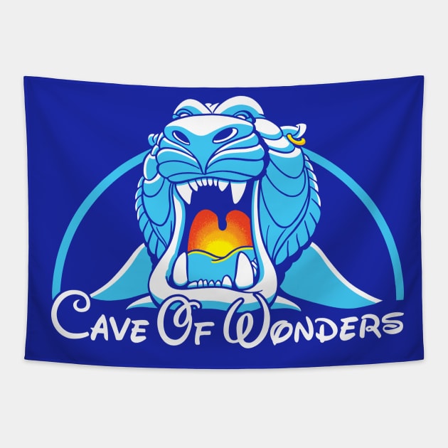 Cave Of Wonders Tapestry by Daletheskater