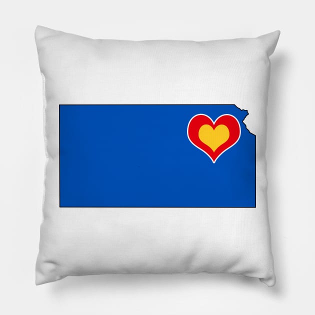 Kansas Pillow by somekindofguru