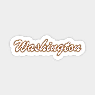 Football Fan of Washington Magnet