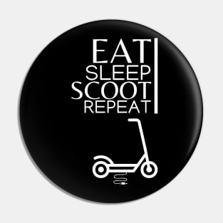 Eat Sleep Scoot Repeat Pin