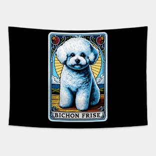 Bichon Frise Tarot Card Tapestry