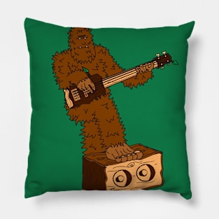 Sasquatch Slappin' da Bass Pillow